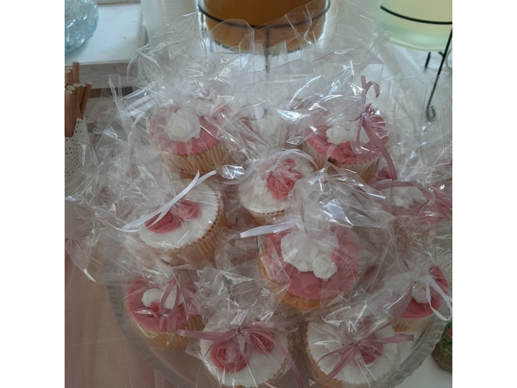 Μπομπονιέρα βάπτισης cupcakes